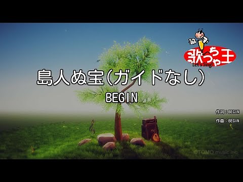 【ガイドなし】島人ぬ宝 / BEGIN【カラオケ】