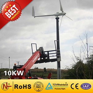 [Hot Item] 10kw Home Use Wind Turbine / Wind Power Generator System (10KW) Wind Solar Hybrid System Small Wind Power