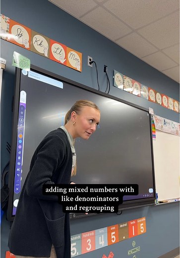 Adding Mixed Numbers: A 4th Grade Classroom Review