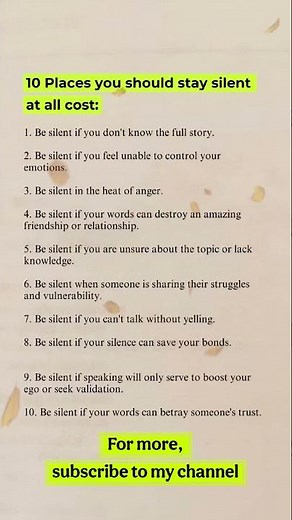 10 Times Silence Speaks Louder Than Words | Human Psychology | USA | Australia | Canada | Germany|UK