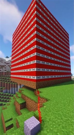 If This TNT Explodes… My Minecraft World Is Gone 💣