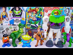 Pixar Toy Story Collection Unboxing Review | Buzz Lightyear Robot , Rex, Aliens, Woody & Bullseye