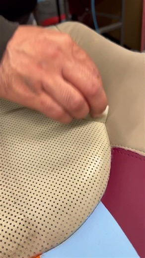 How To Fix a Hole In Perforated Leather easily and invisible