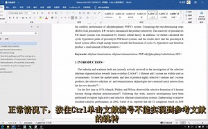 Endnote插入参考文献实现超链接跳转