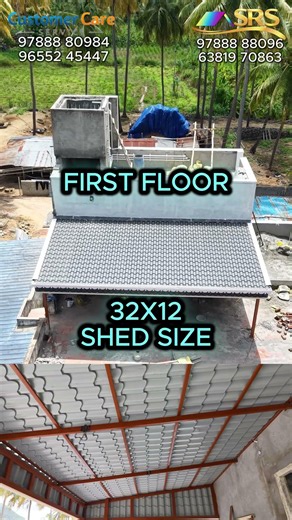 Luxury Roofing Finish Kerala Model Tile Sheet + False Ceiling Dharmapuri SRS Colour Roofing Sheets