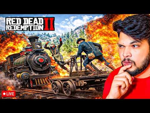 Red Dead Redemption 2 - Train Robbery Live Stream Gameplay Hindi | @PaimonGamerz RDR2