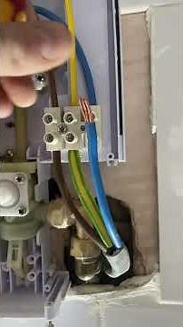 How to replace an electric shower ⚡️ #howto #fypシ゚viral #diy