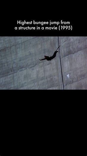 “It’s pushing the limits of what can be physically done. The loading on the ropes is extreme and the body is traveling at such a high rate of speed that it puts a great deal of strain on you” – Stuntman, Wayne Michaels on GOLDENEYE’s opening stunt, a record-breaking 640-foot dive off the top of the Lago di Vogorno dam in Switzerland. | James Bond 007