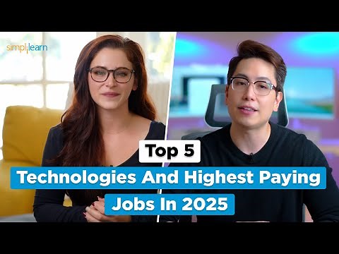 Top 5 Technologies And Highest Paying Jobs In 2026 | Highest Paying Technologies 2026 | Simplilearn