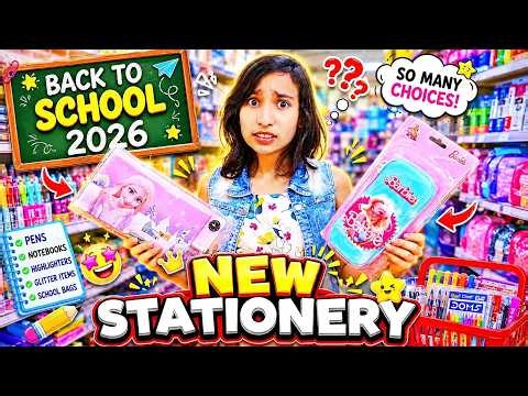 Back To School Stationery Shopping 2026 ✏️📚 | So Much Confusion OMG 😱