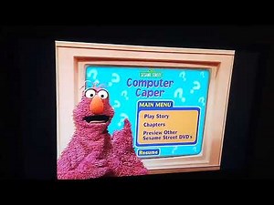 Sesame Street computer caper 2002 dvd menu