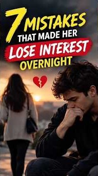 What Made Her LOSE Interest So Quickly? #motivation #facts #youheal