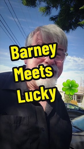 Barney Meets Lucky: A Magical Encounter