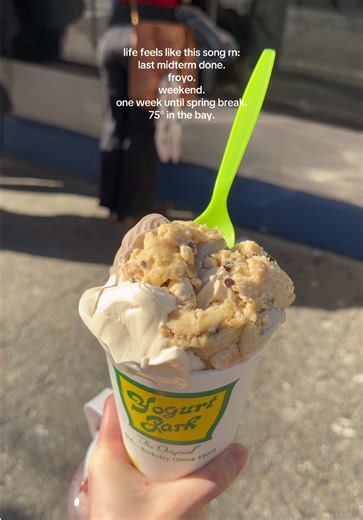 Celebrating After Midterms with Froyo at UC Berkeley