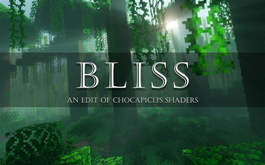 视觉盛宴！极致优化Bliss光影！带你沉浸式感受MC！