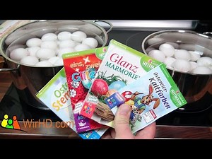 Anleitung zum Eier kochen – Ostereier kochen – Frühstückseier kochen