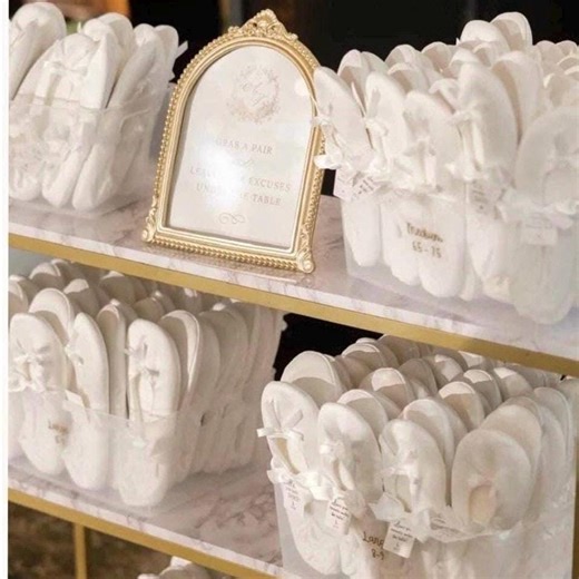 30 Pairs of Luxury Wedding Guest Satin Ballet Slippers for Reception Elegant White Dance Floor Favors - Etsy