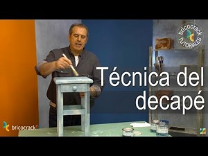 Pintar con chalk paint 2 - Efecto decapé (Bricocrack)