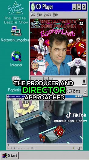 ✨You know him as the iconic voice of Dr. Eggman in Sonic the Hedgehog and countless other beloved characters from Pokémon, Yu-Gi-Oh!, and more. But there’s so much more to this voiceover powerhouse!✨ ✨ ✨Join us as we dive into Mike Pollock’s career, explore the art of voice acting, and uncover the secrets behind bringing animated worlds to life.✨ ✨ ✨Link is in our bio! ✨ ✨ #razzledazzle #razzledazzleshow #somicthehedgehog #eggman @SEGA Official @Sonic the Hedgehog