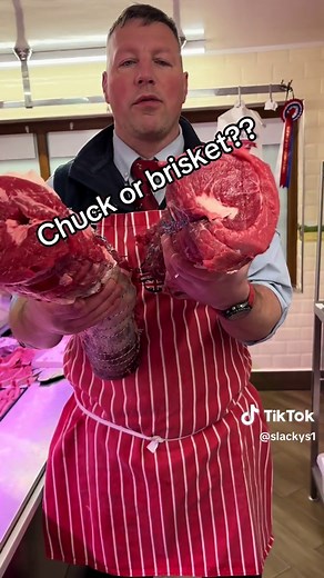 Chuck or Brisket which do you prefer???? #brisket #chuck #food #foodprn #tiktok