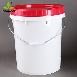 [Hot Item] 20L Plastic Bucket with Screw Lid