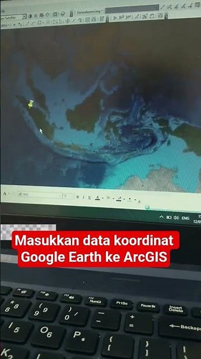 Cara memasukkan koordinat google earth ke ArcGIS #googleearth #arcgis #tutorial #perencanaankota