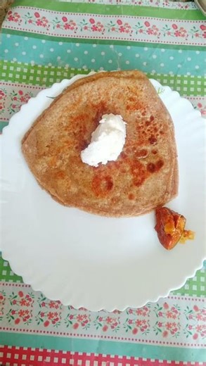 Quick And Easy Breakfast | Plain Paratha Recipe | #fabrasoi #nostalgia #shorts