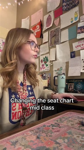 Changing the Seat Chart in a Middle School Class