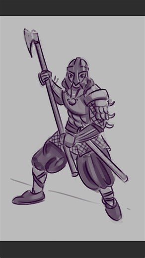 SPEEDPAINT 41. #tutorial #art #drawing #2d #speedpaint #sketch #poses