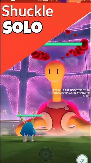 Easy Solo Dynamax Shuckle Raid With✨️Crown Zacian in Pokemon GO