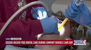 Dozens receive free dental care during Comfort Dental's Care Day
