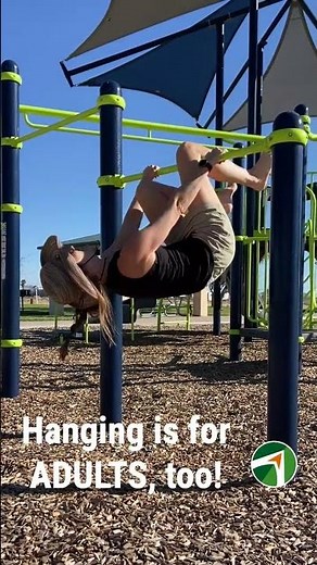 Hanging Upside Down is for Adults too