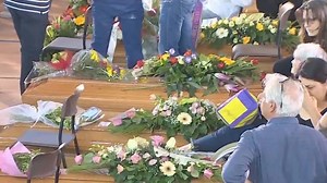 Italy holds state funeral for earthquake victims