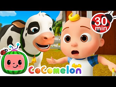 CoComelon Farm Animals For Kids | Old MacDonald + BINGO + More CoComelon Nursery Rhymes & Kids Songs