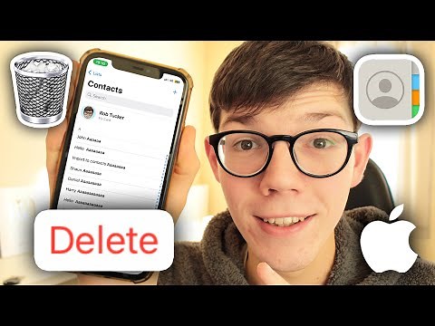 How To Delete All Contacts From iPhone - Full Guide