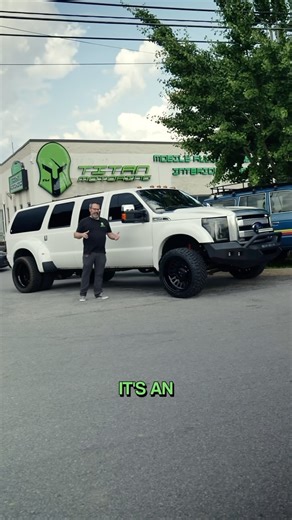 47K views · 228 reactions | F-350 Super Duty Excursion Dually! What a beast!  We did an @americanforcewheels and @nittotire Ridge Grappler wheel and tire package to get this thing sittin’ right.  #excursion #ford #fordexcursion #6door #sixdoor #superduty #americanforce #americanforcewheels #nitto #nittotires #nittoridgegrappler | Titan Motoring | Facebook