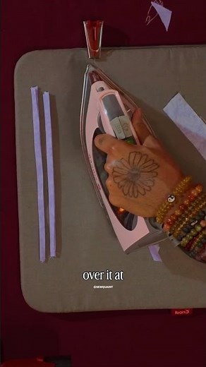 One of my followers said she doesn’t know how to use a bias tape maker!