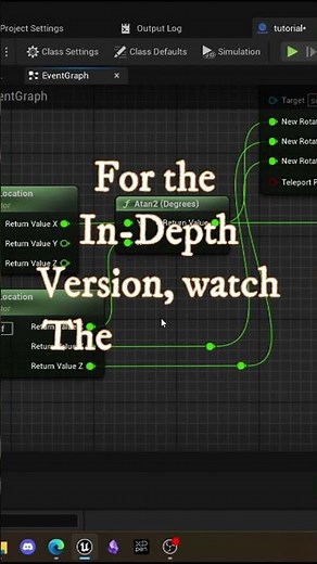 Unreal Engine 5 Blueprint Tutorial – Atan2 Explained (Find Angles, Rotations & Direction Accurately)