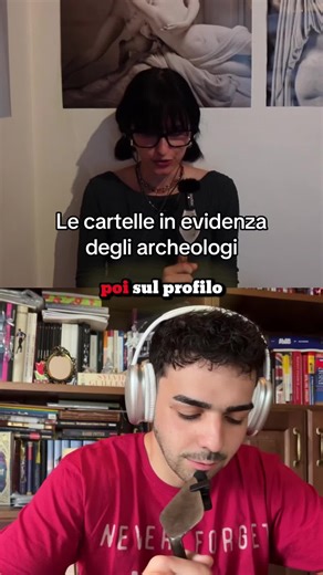 Vi riconoscete nella descrizione?🫣 #archeologia #podcast #fuoricontesto @Marcus @laetitia.vercelli