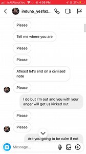 7 comments | So apparently my screenshots were created and fake lol but isn’t this your insta username lol stop lying to your followers and making up lies about people it’s not good you’ve never consulted me in your life only thing is wrong with you is your angry and bitter from me saying I didn’t want us to be together | White Sangoma | Facebook