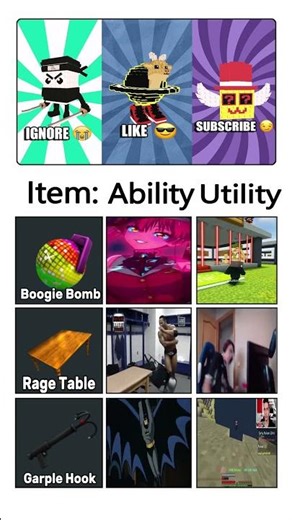 GRAPLE HOOK vs BOOGIE BOMB vs RAGE TABLE Steal a Brainrot Update Be Like #roblox #robloxmemes