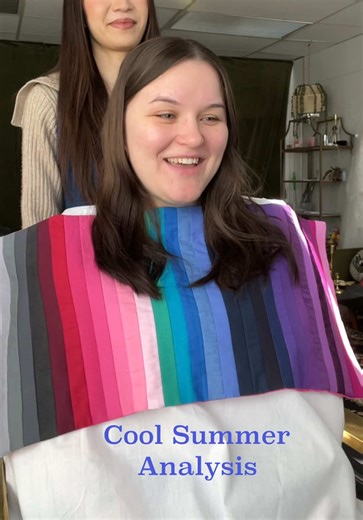 Do we like the thorough explanation of the differences between the 4 seasons? Let me know! 🫶 @mandie🍒 #rvacoloranalysis #personalcoloranalysis #seasonalcoloranalysis #coloranalysistok #coolsummer