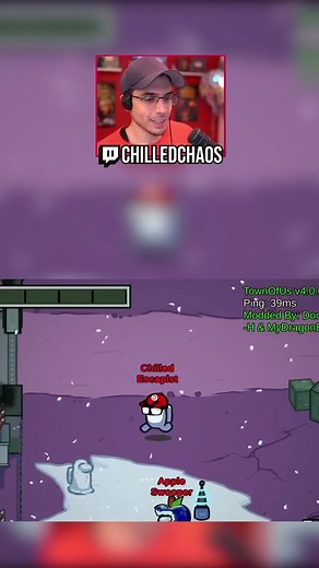 poor apple omg 😭 but king for avenging her yaaaas 🙏🏽 #chilledchaos #twitch #fyp #amongus #gaming #chilledchaosgame #amongusvideo #twitchclips #funnymoments