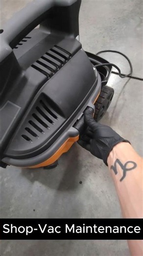 How To Maintain Your Shop-Vac! #shorts #fyp #satisfying