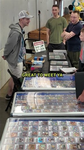 Eli has been wanting this card, so you know what we had to do | Pokemon Card Vendor POV #wholesome