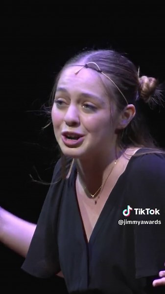 Finalist Anna Wright from St. Louis High School Musical Theatre Awards performs