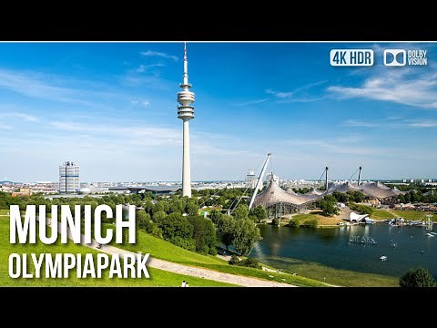 Olympiapark, Munich - The 1972 Summer Olympics Park - 🇩🇪 Germany [4K HDR] Walking Tour