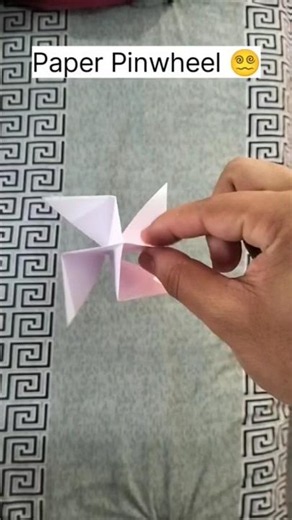 This Paper Pinwheel DEFIES Gravity?! 🌀✨ #shorts