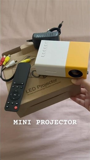 Mini project unboxing #makeitviral #fypシ゚viral #reels #unboxing #gadgets #projector #temu #review