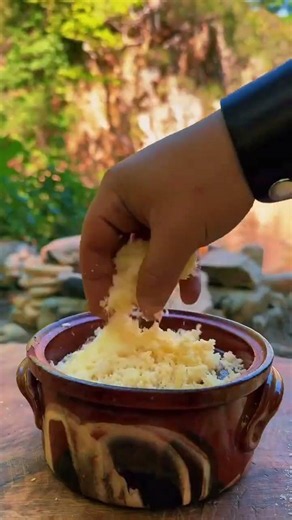 Ultimate Village Onion Soup: Open Fire Gourmet Recipe! #Shorts